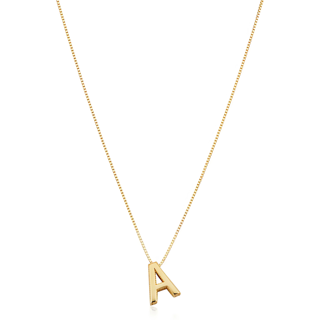 LoveNote™ | Gold Letter Initial Necklace