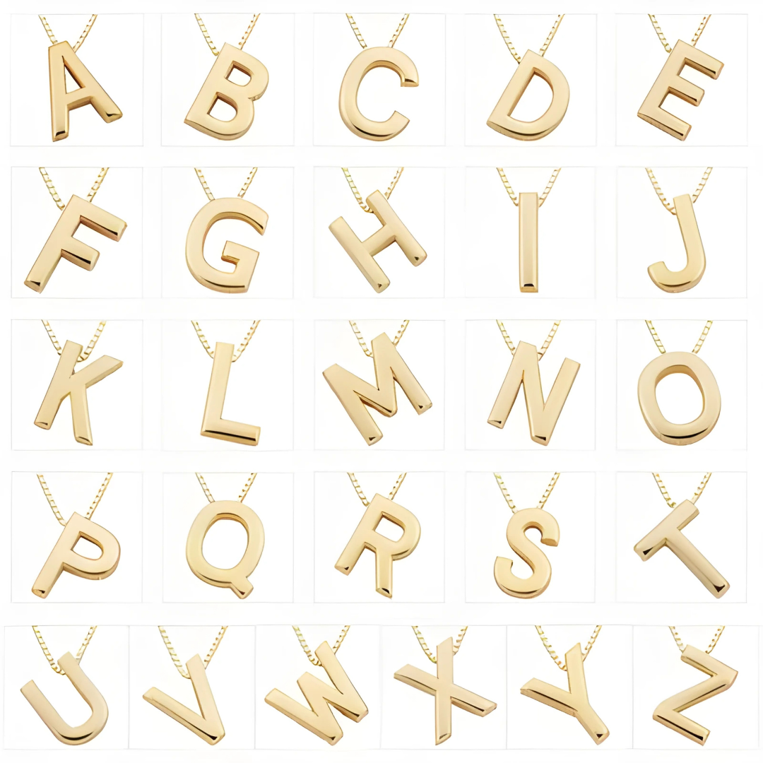 LoveNote™ | Gold Letter Initial Necklace