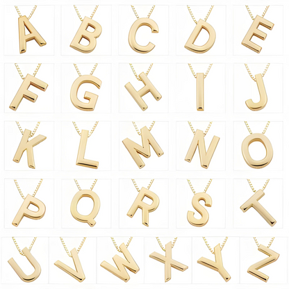 LoveNote™ | Gold Letter Initial Necklace