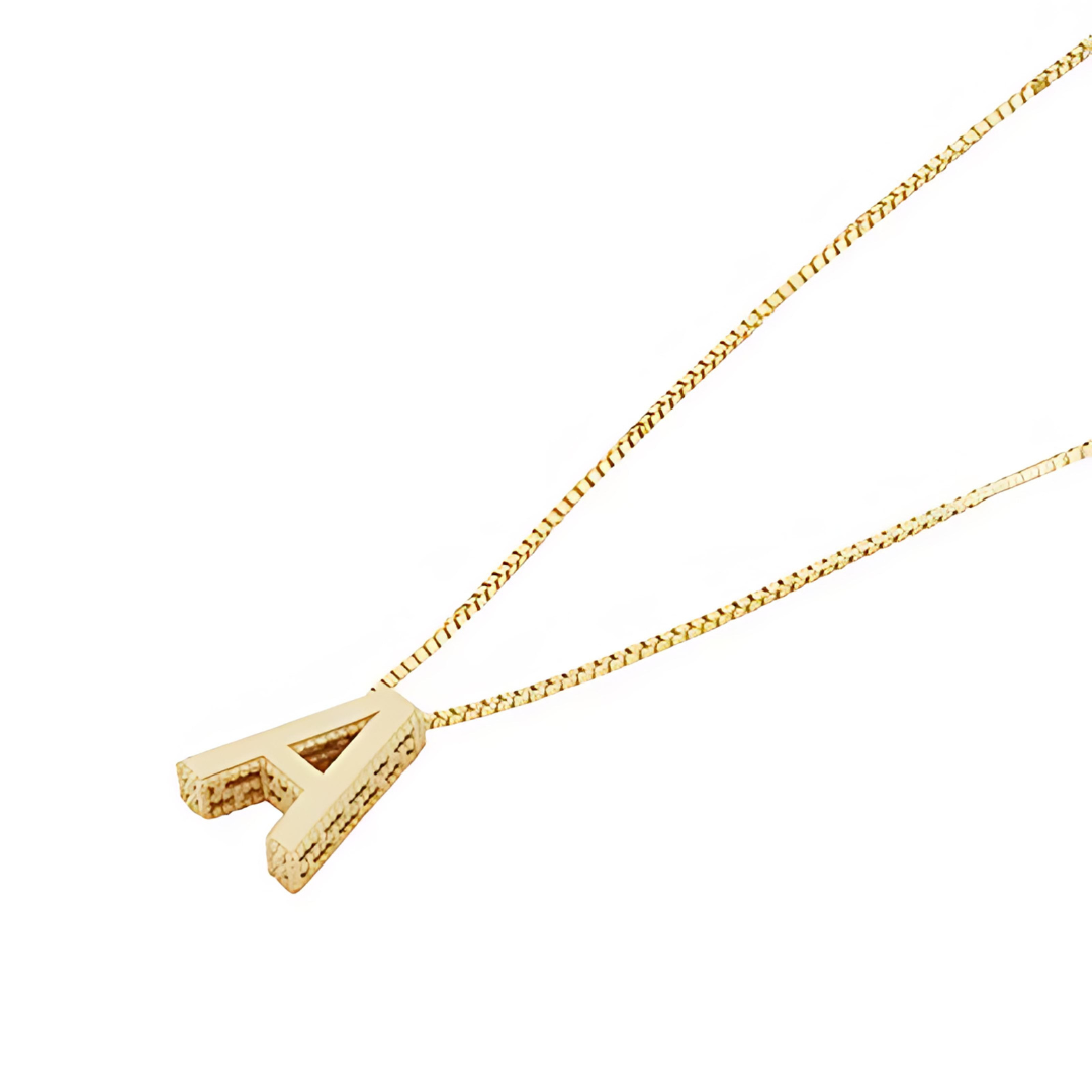 LoveNote™ | Gold Letter Initial Necklace