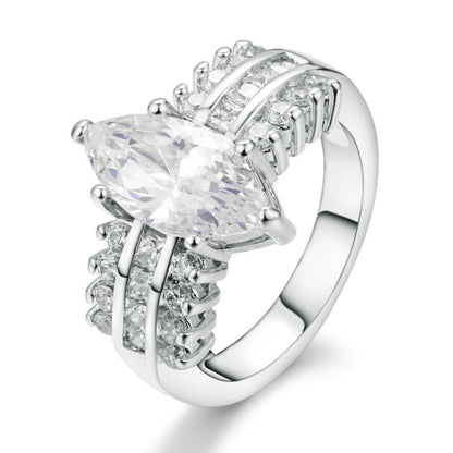 Odette Mercer Ring | White Gold