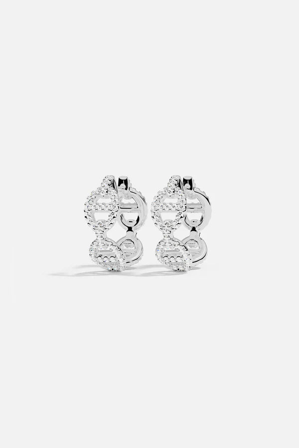 Isla Marina Earring | White Gold