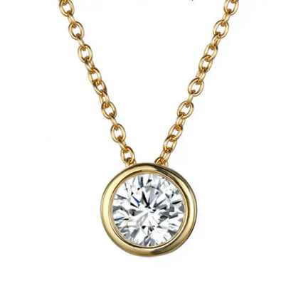 Lunaria Gemmara Birthstone Necklace | Gold