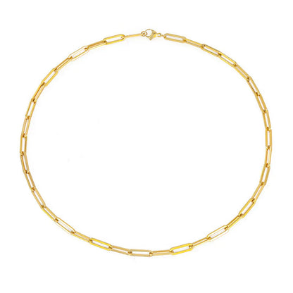 Archen Elegant Chain Necklace | White Gold