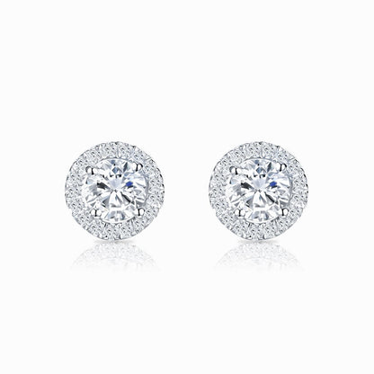 Belle dame earrings | White Gold