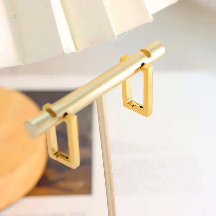 Terrafin Geometrica Earrings | Gold