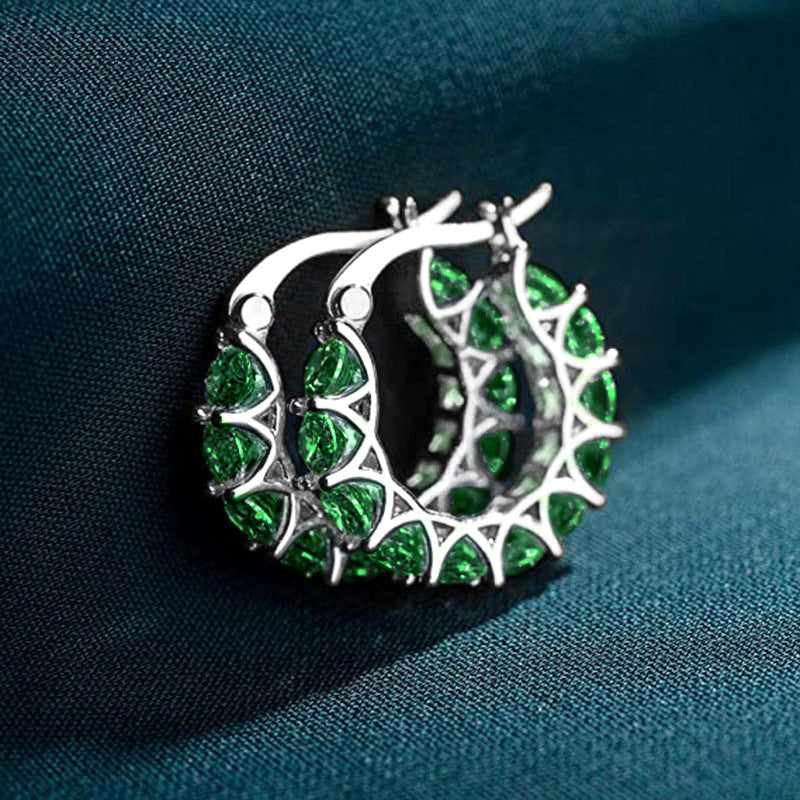 Elena Marlowe Hoop Earrings | Gold