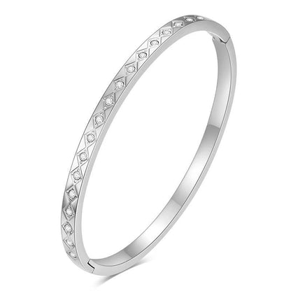 Calista Monfredi Bracelet | White Gold