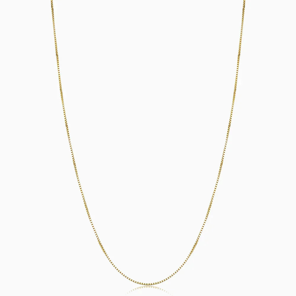 Bodega Box Necklace - Gold