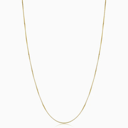Bodega Box Necklace - Gold