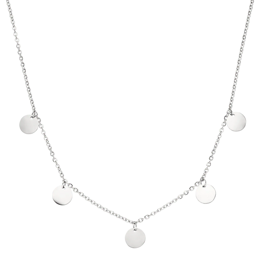 Funky Buddha Necklace | White Gold